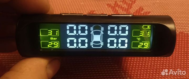 Датчики давления в шинах с дисплеем