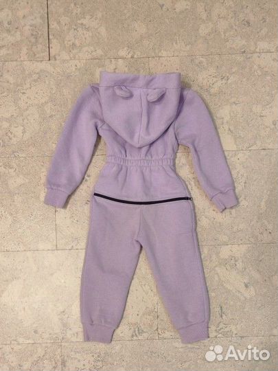 Комбинезон с флисом футер трёхнитка