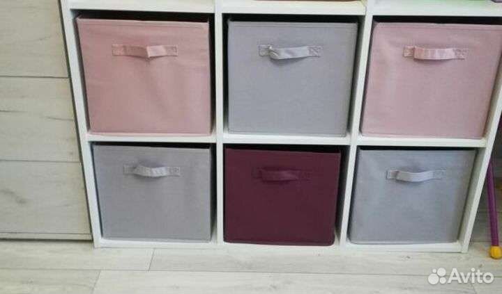 Короб для хранения вещей в стеллаже