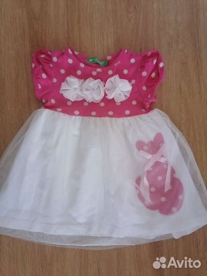 Платье для девочки 80
