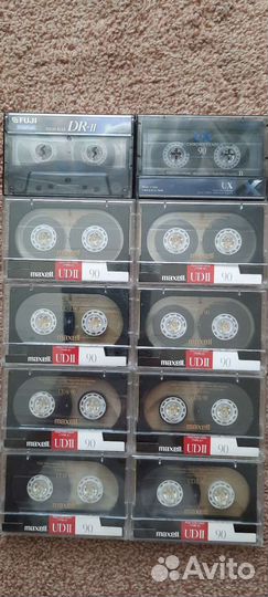 Аудиокассеты sony,fuji,maxell