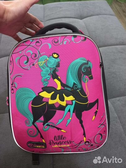 Рюкзак школьный ортопедический для девочки б/у