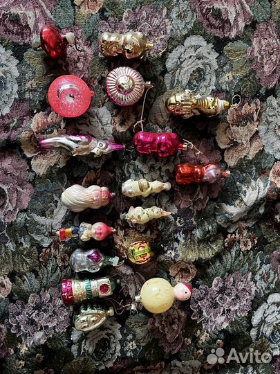 Елочные игрушки СССР