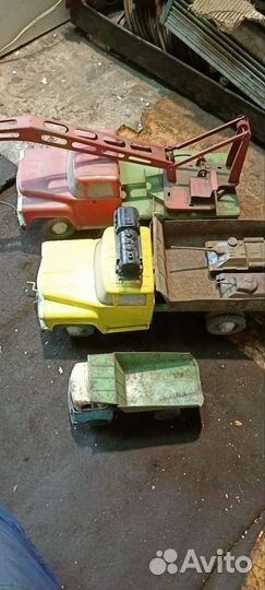 Детские жестяные Машинки СССР