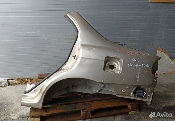 Крыло заднее левое (четверть) б/у для Kia Spectra