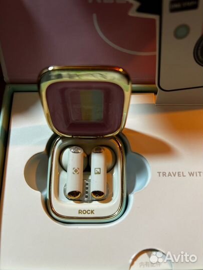 Наушники Rock Retro Style Camera
