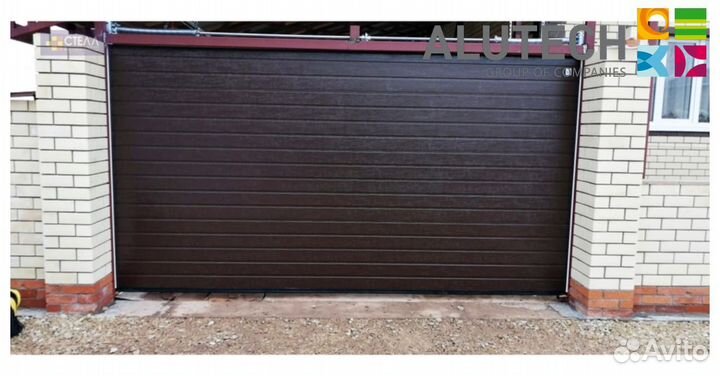 Гаражные ворота alutech