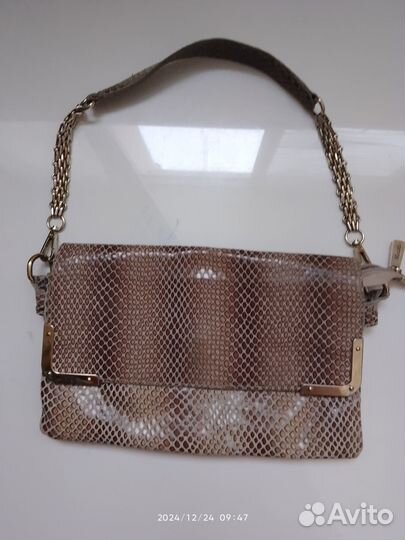 Сумка женская натуральная кожа Mettle, Италия