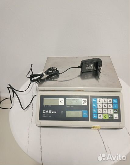 Весы торговые электронные CAS ER-JR-06CB