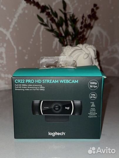 Вебкамера Logitech C922 PRO HD stream webcam