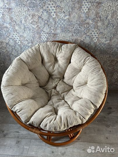 Кресло из натурального ротанга