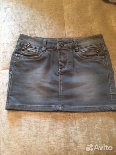 Юбка джинсовая