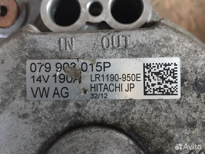 Генератор Audi A8 III D4