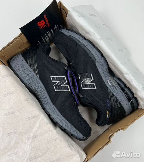 Динамичные New Balance 1906R Total Black обувь