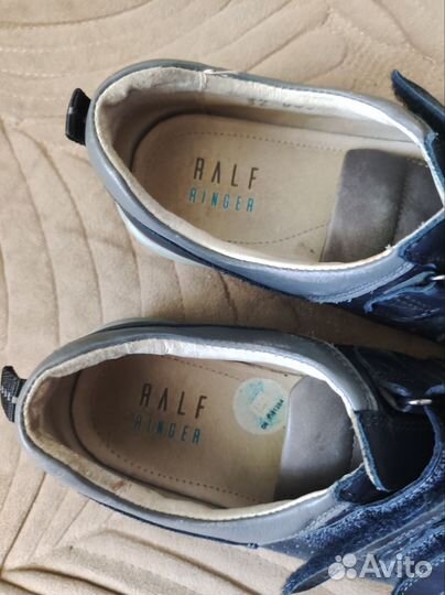 Туфли синие Ralf Ringer кожа натуральная 32