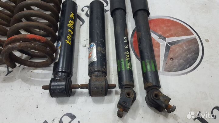 Амортизаторы+ пружины на Mercedes W107 C107 W115