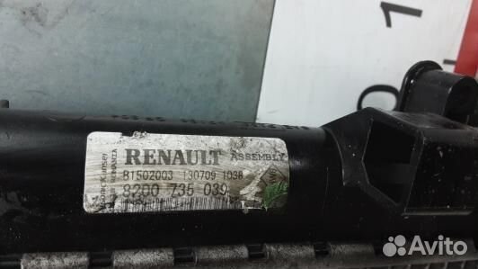 Радиатор системы охлаждения dacia sandero 1 (ABR17