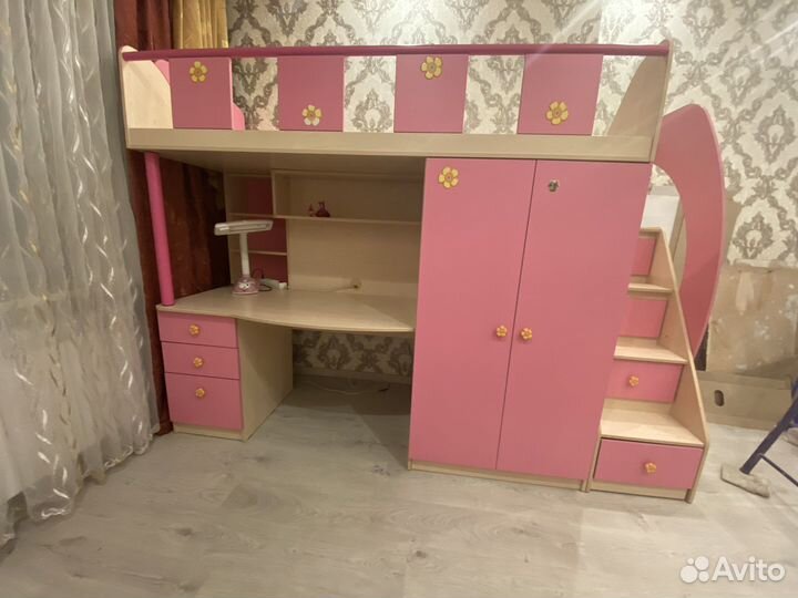 Детская кровать чердак Шатура