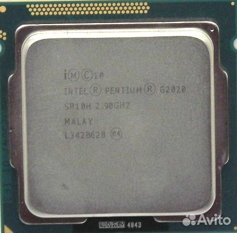 Процессор Intel Pentium G2020 2,9 GHz Socket 1155