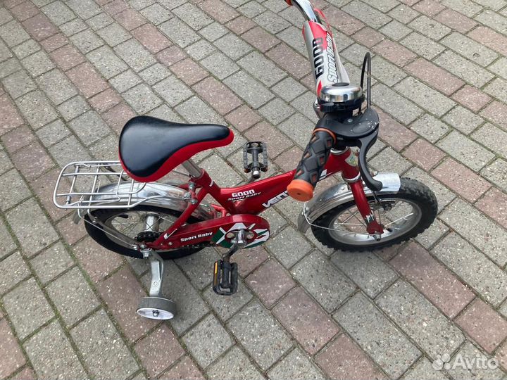 Велосипед детский на 3-5 лет