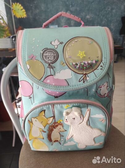 Ранец школьный для девочки grizzly