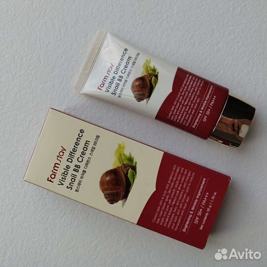 BB крем FarmStay 50spf с муцином улитки