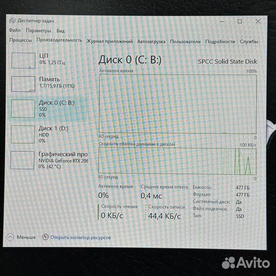 Игровой пк i5 10400F/RTX 2060/16Gb/SSD