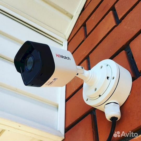 Видеонаблюдение уличное / установка монтаж