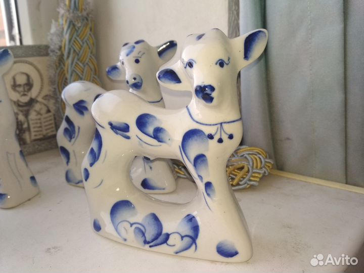 Гжель фигурки