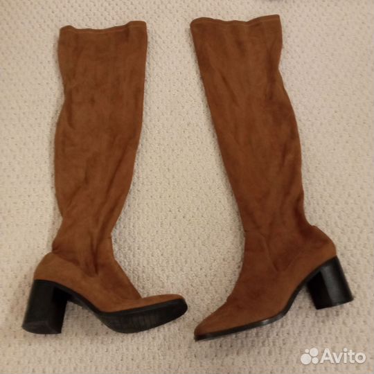 Сапоги чулки 38 (zara)