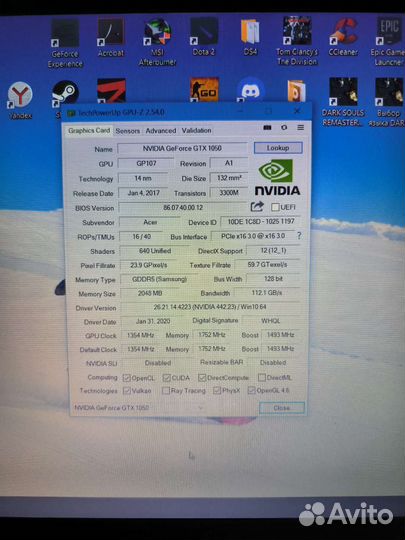 Acer aspire a715 71g 58yj