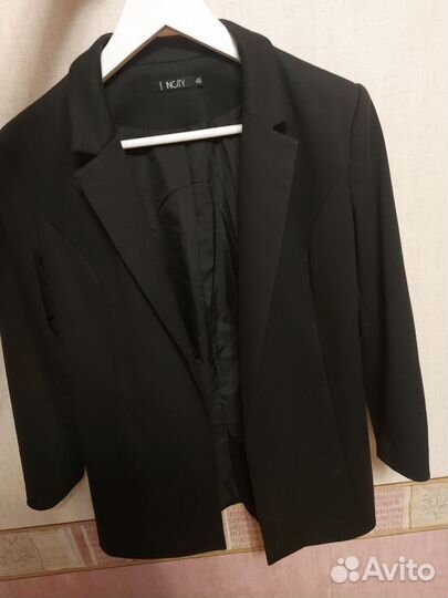 Пиджак чёрный женский incity