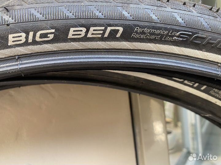 Покрышки Schwalbe big ben 27,5x2,0 RaceGuard