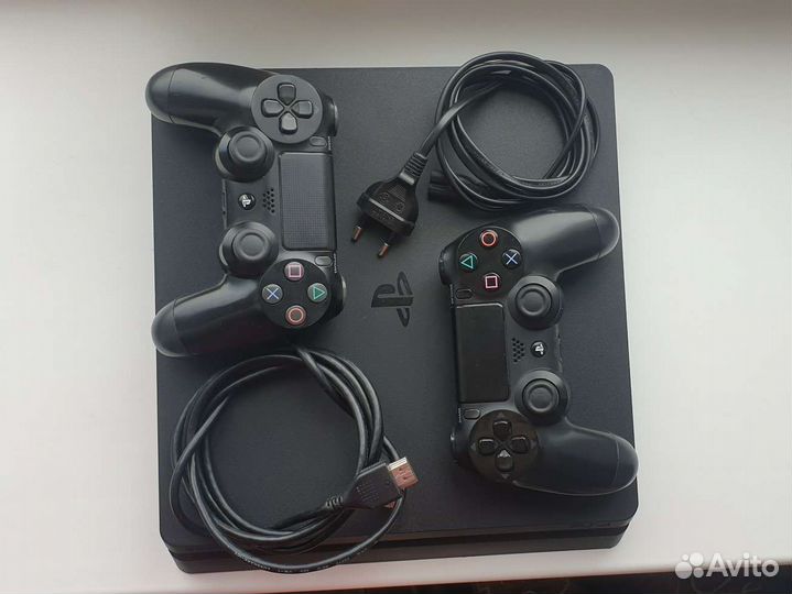 Игровая приставка ps4 slim 500gb 400+ игр