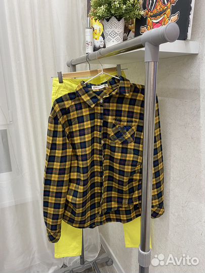 Рубашка и джинсы детские