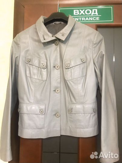 Куртка кожаная женская