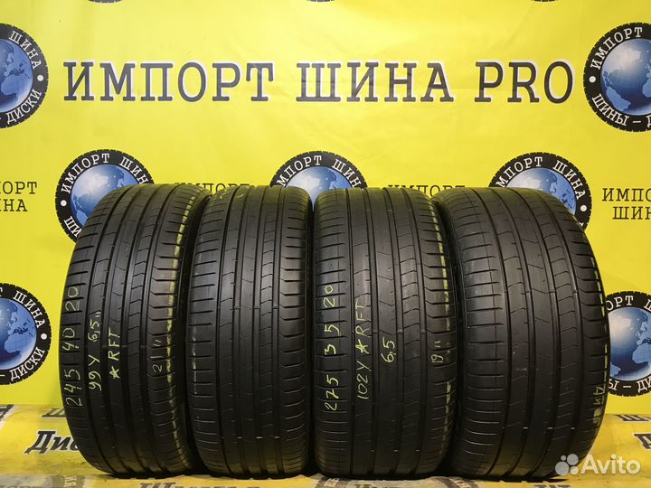 Pirelli P Zero PZ4 245/40 R20 и 275/35 R20 99Y