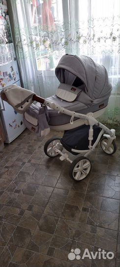 Коляска 3 в 1 riko naturo