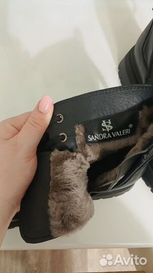 Ботинки женские зимние натуральная кожа 37