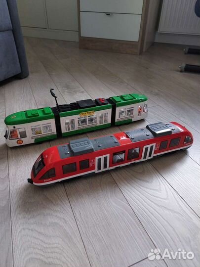 Трамвай игрушка