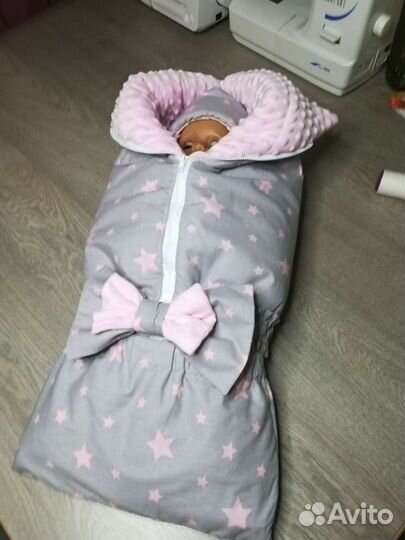 Конверт на выписку зимний новый