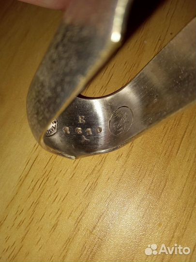 Серебрянные щипцы для сахара Варшава 1840г