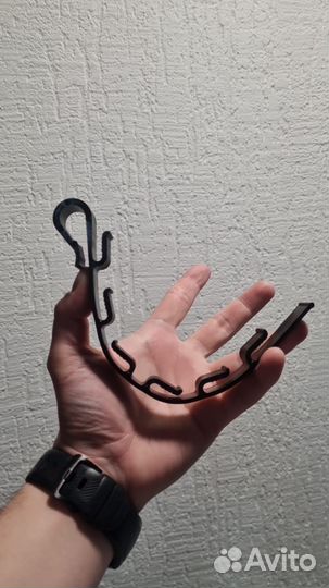 Зажим км/В1-6 для крепления греющего кабеля в водо