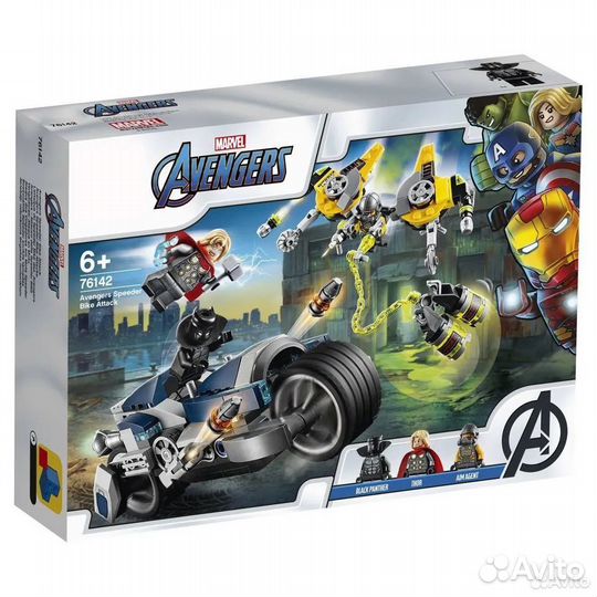 Marvel Super Heroes (Атака на спортбайке - 76142)