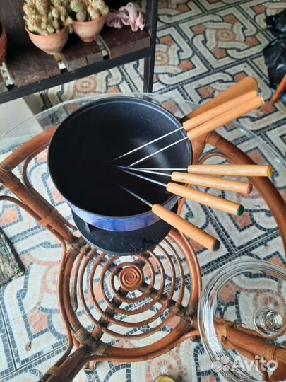 Набор для фондю чугун Франция