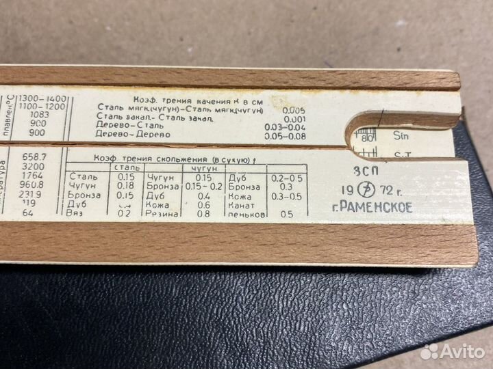 Линейка логарифмическая