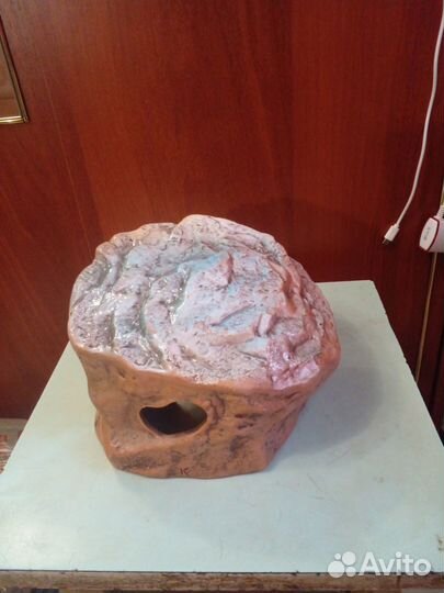 Грот для черепахи в аквариум