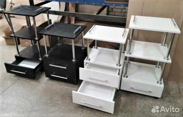 Тележка этажерка кометолога с ящиком