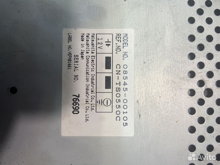 Акустическая и навигационная система Toyota