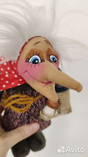 Баба-Яга авторская кукла